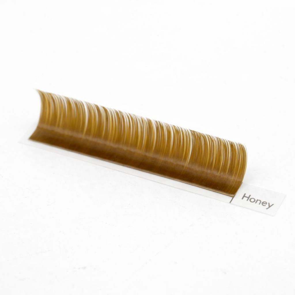 LUXE PRO - EASY FAN LASHES - C CURL - HONEY