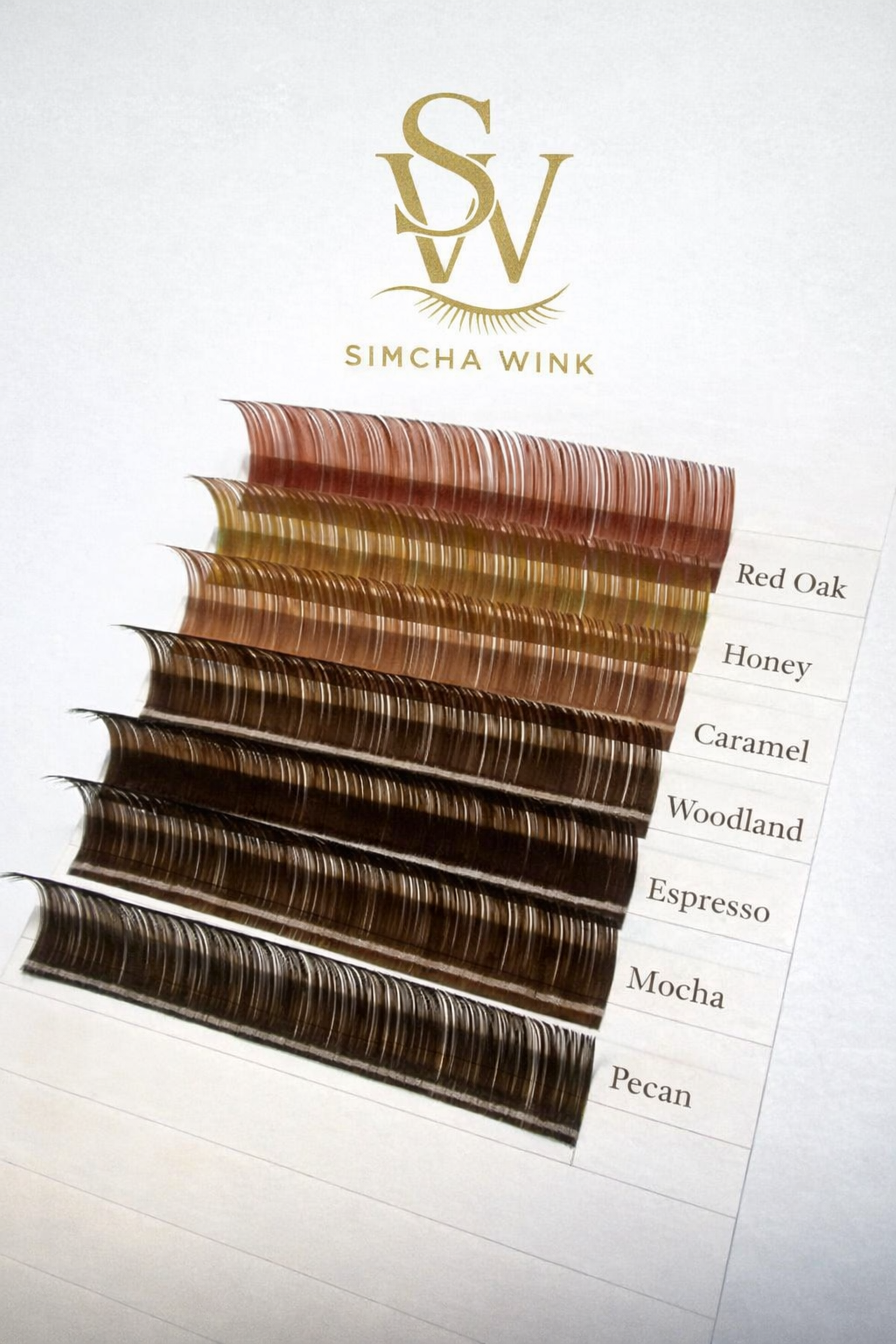 LUXE PRO - VOLUME LASHES - D CURL - ESPRESSO