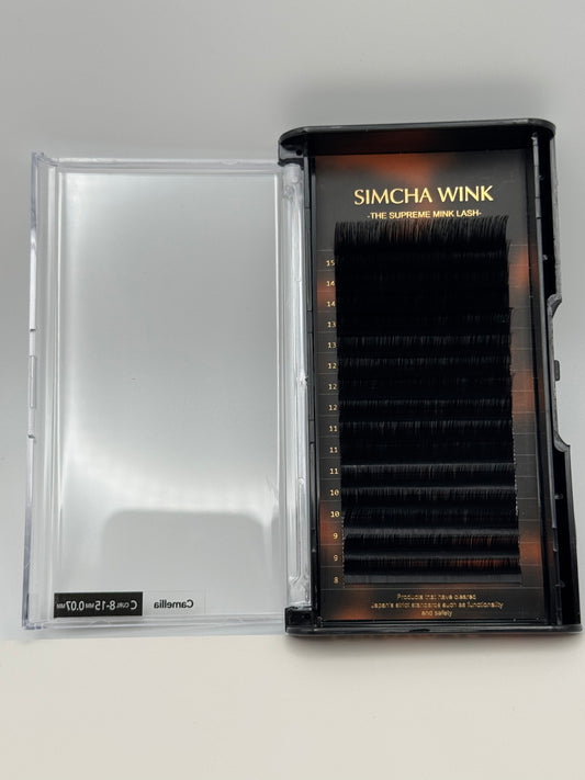 STUDIO SET - CAMELLIA LASHES - C CURL - 0.07MM