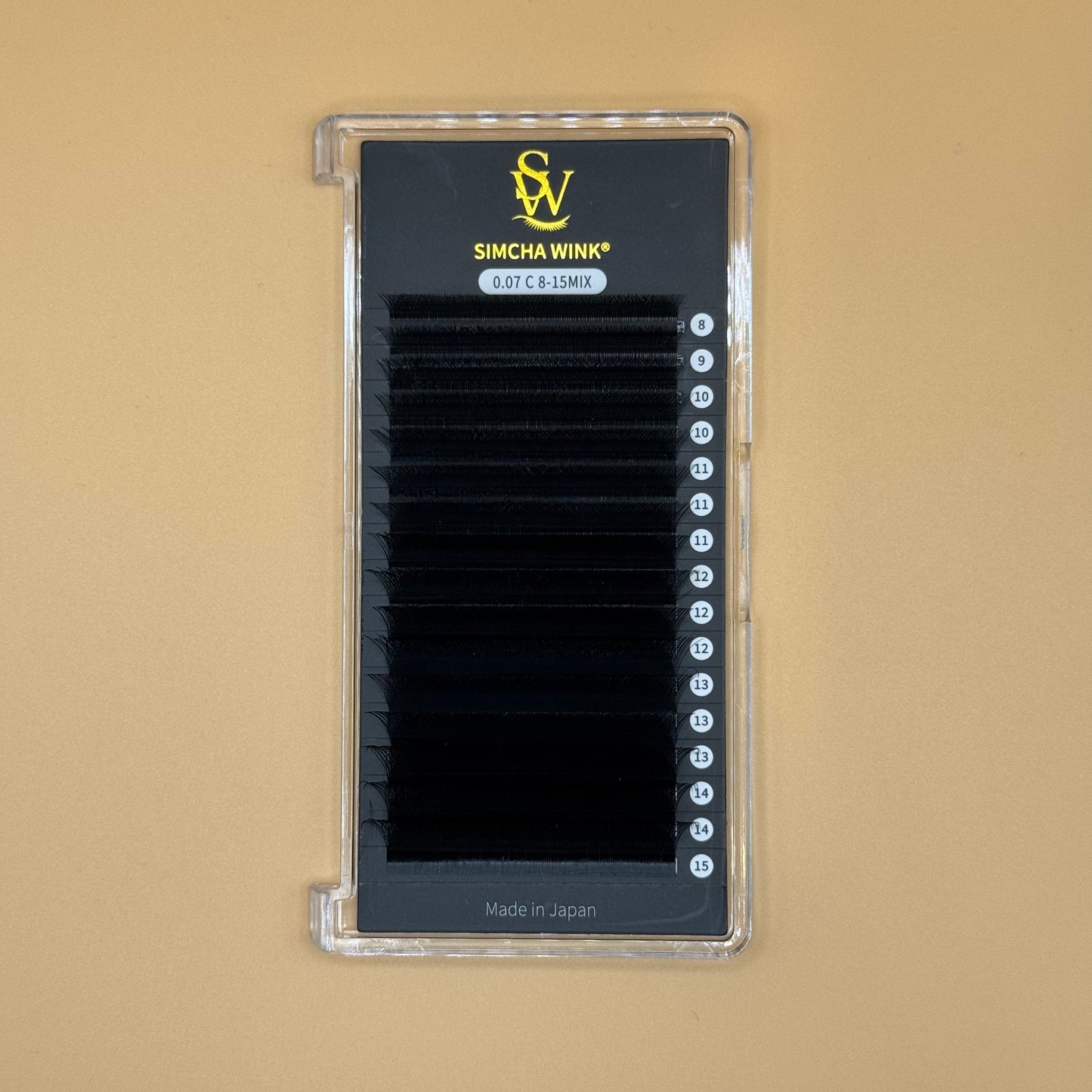 LUXE PRO - 3DW LASHES - C CURL
