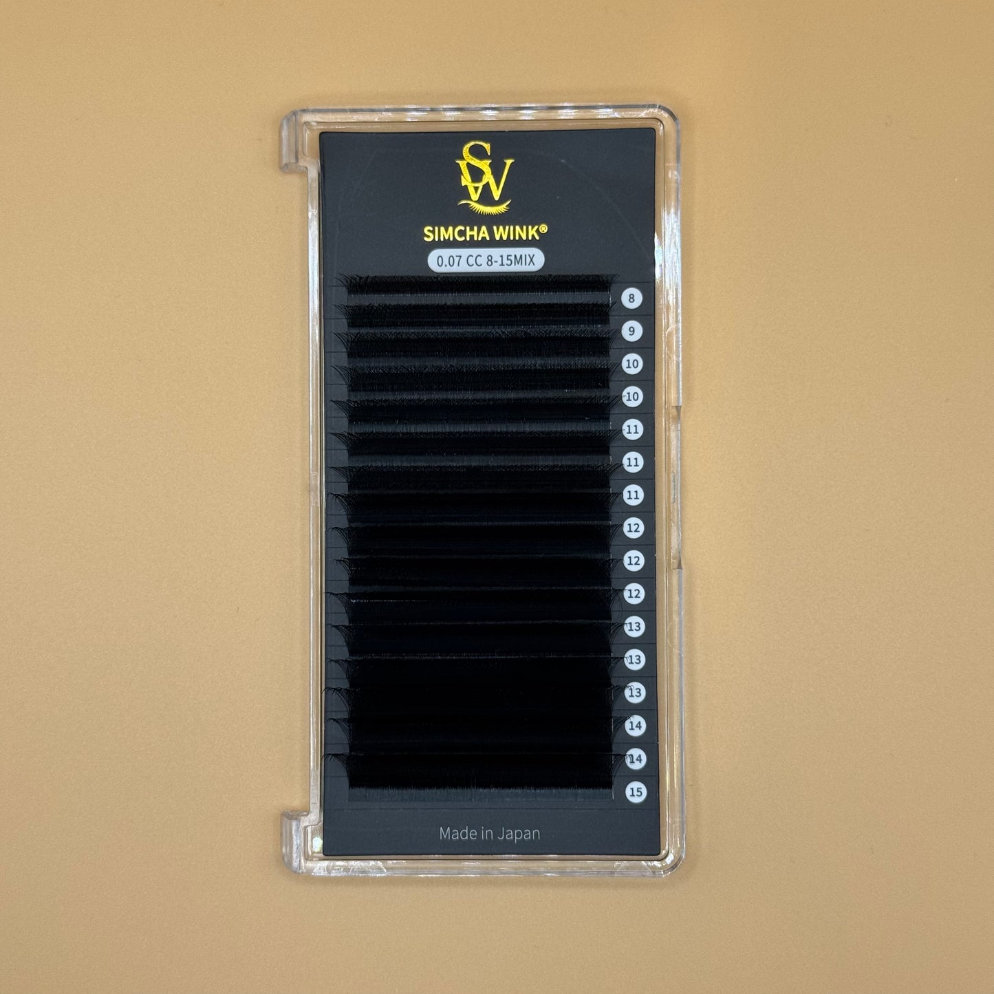 LUXE PRO - 3DW LASHES - CC CURL