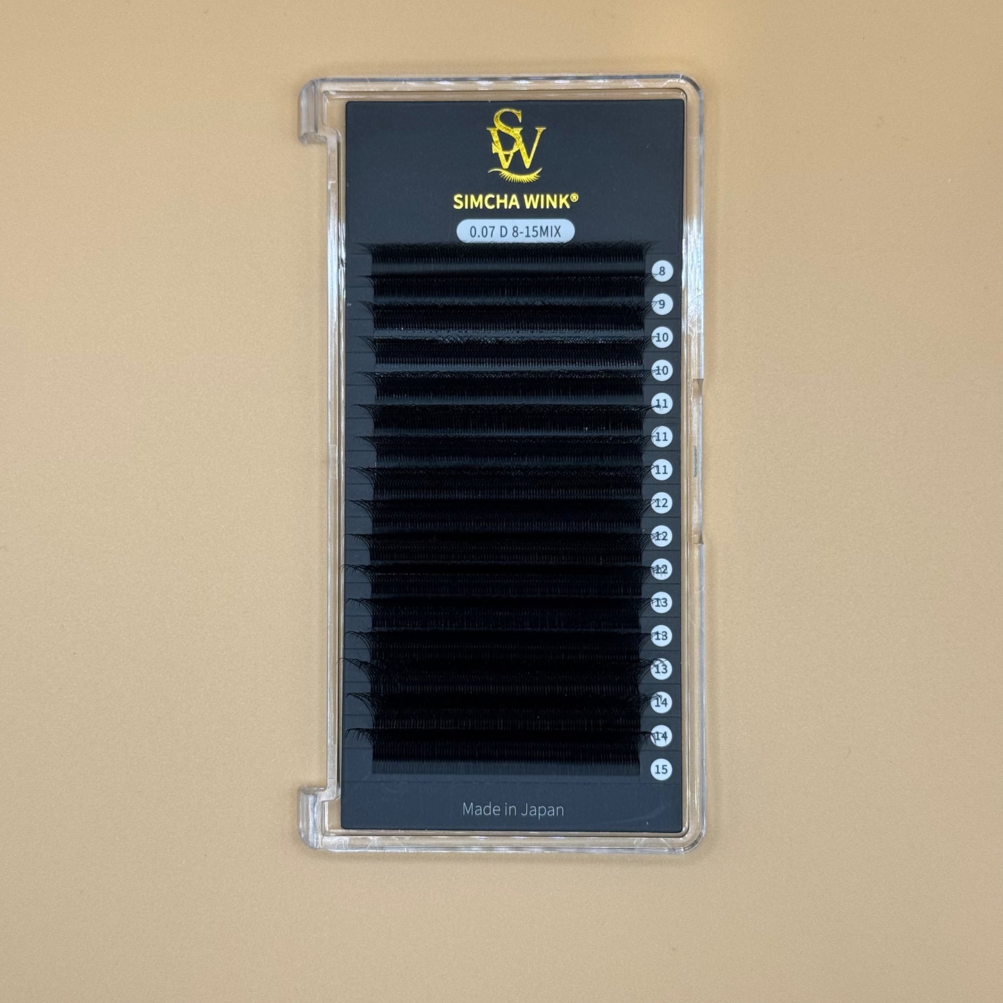 LUXE PRO - 5DW LASHES - D CURL