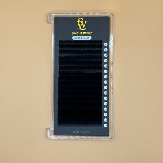 LUXE PRO - SINGLE LASHES - C CURL