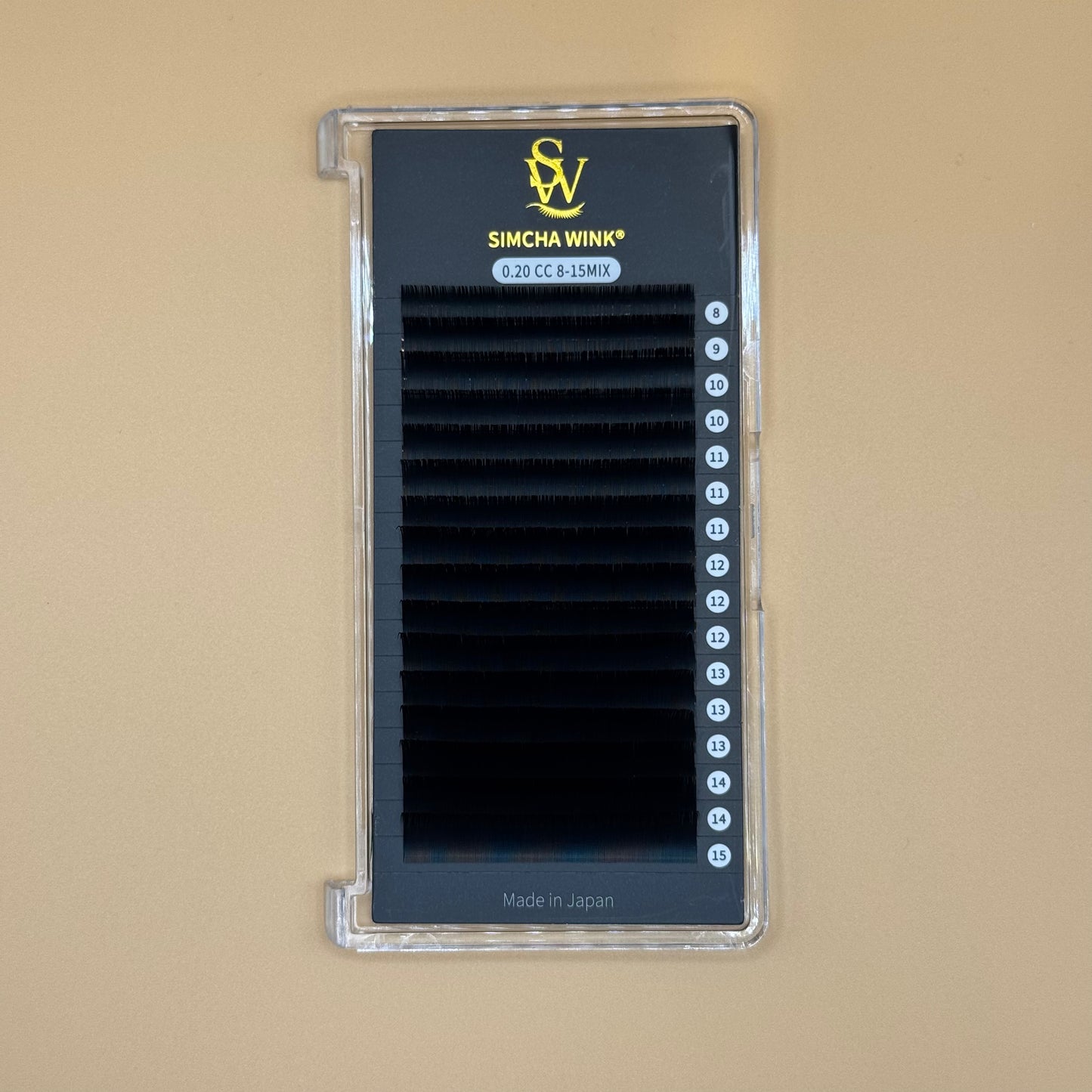 LUXE PRO - SINGLE LASHES - CC CURL