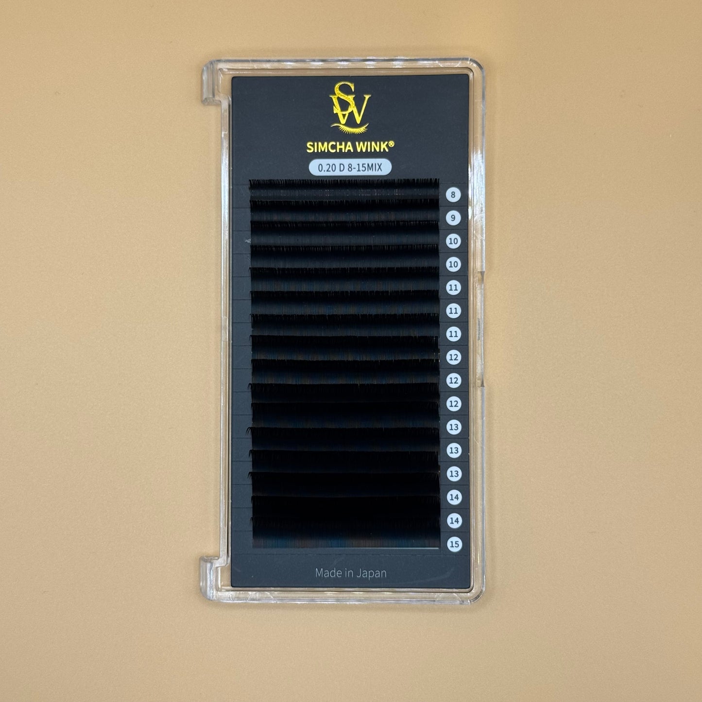 LUXE PRO - SINGLE LASHES - D CURL