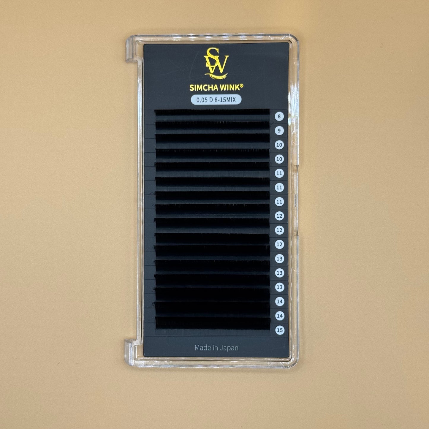 LUXE PRO - VOLUME LASHES - D CURL