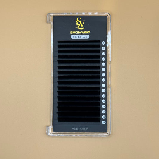 LUXE PRO - VOLUME LASHES - D CURL