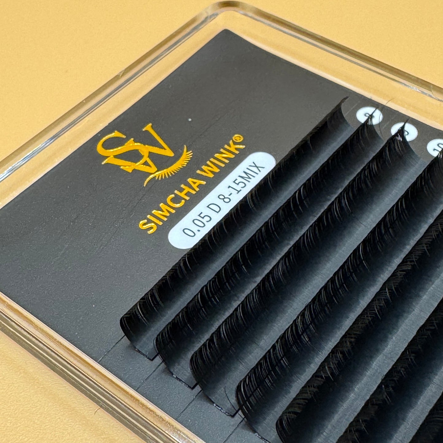 LUXE PRO - VOLUME LASHES - D CURL
