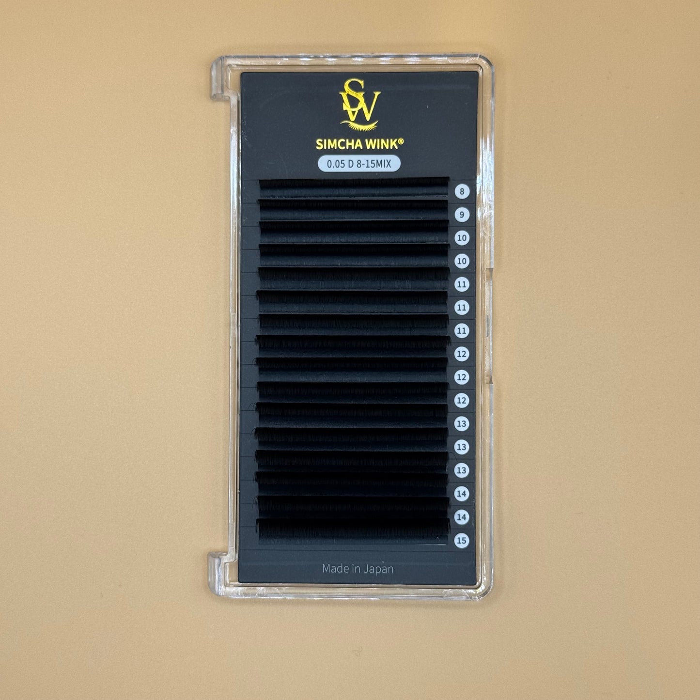LUXE PRO - EASY FAN LASHES - D CURL