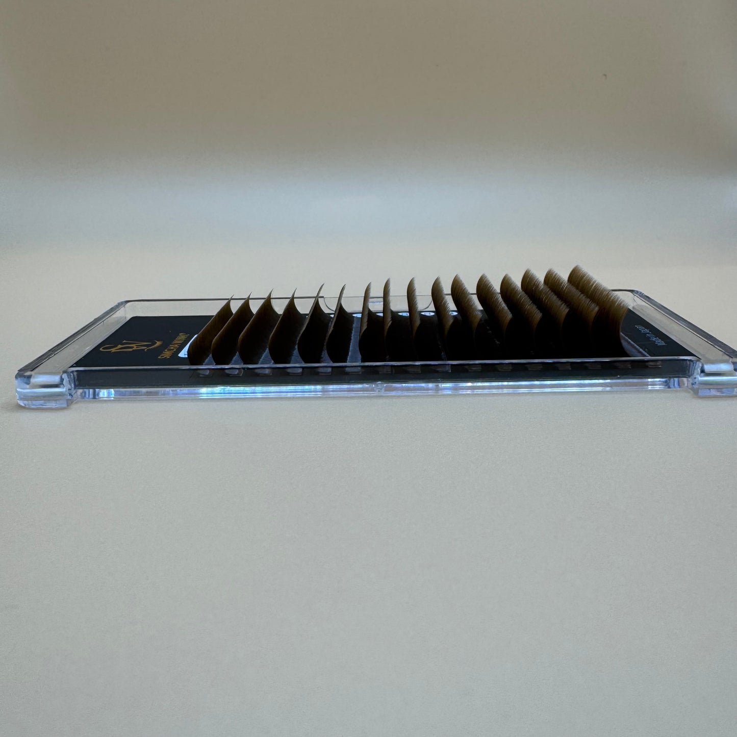 LUXE PRO - EASY FAN LASHES -  CC CURL - HONEY