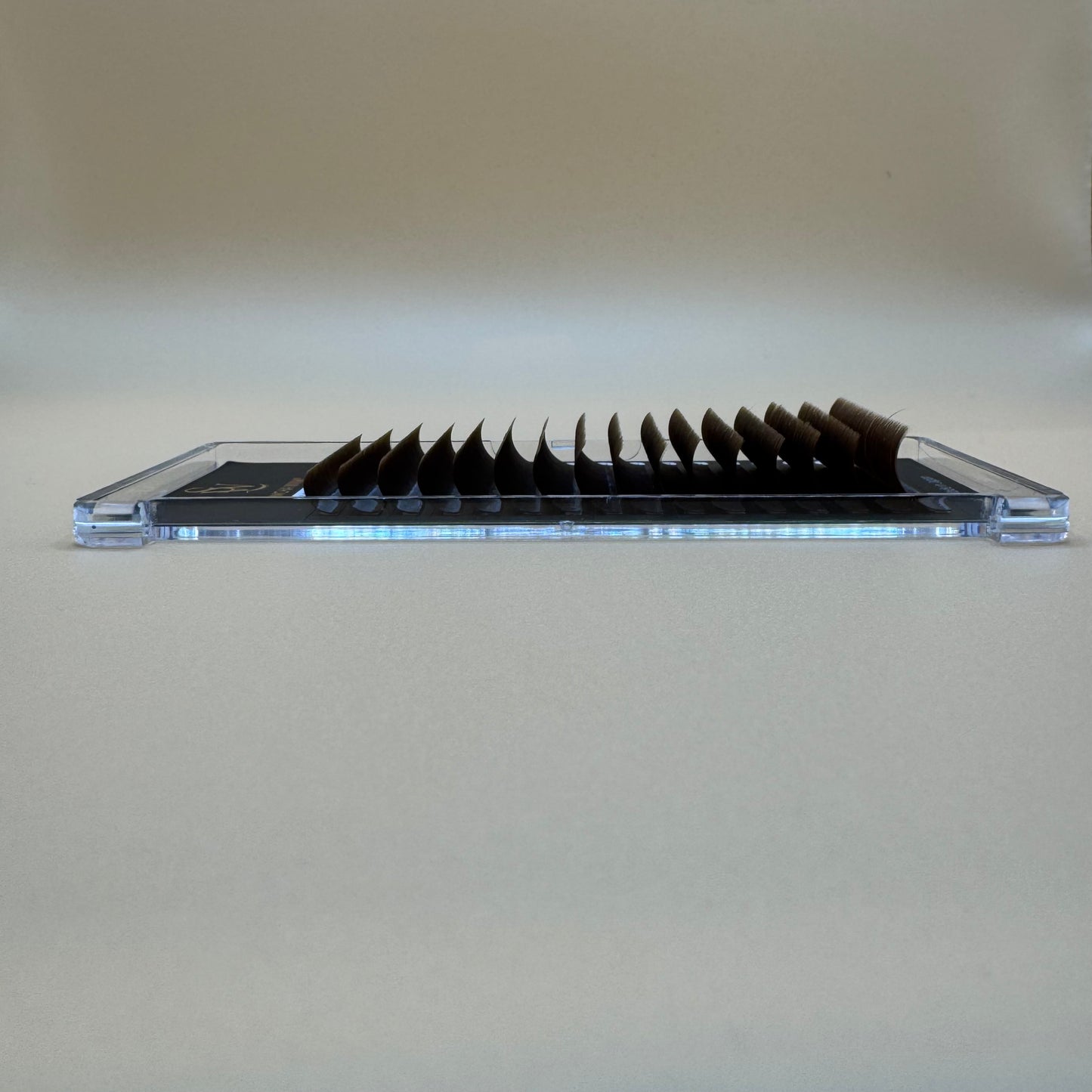 LUXE PRO - EASY FAN LASHES -  CC CURL - CARAMEL