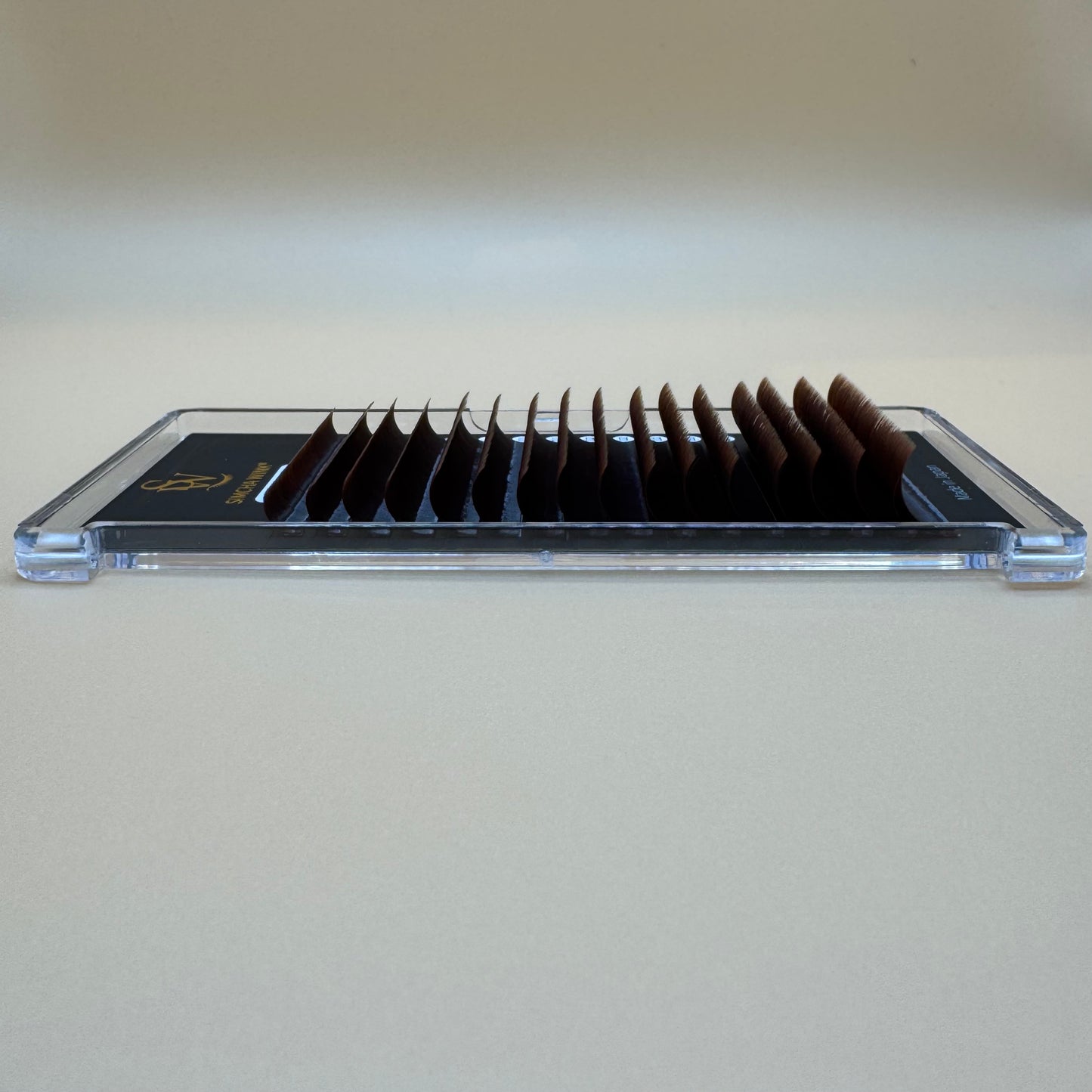 LUXE PRO - EASY FAN LASHES -  CC CURL - RED OAK