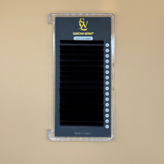 LUXE PRO - EASY FAN LASHES -  C CURL - WOODLAND