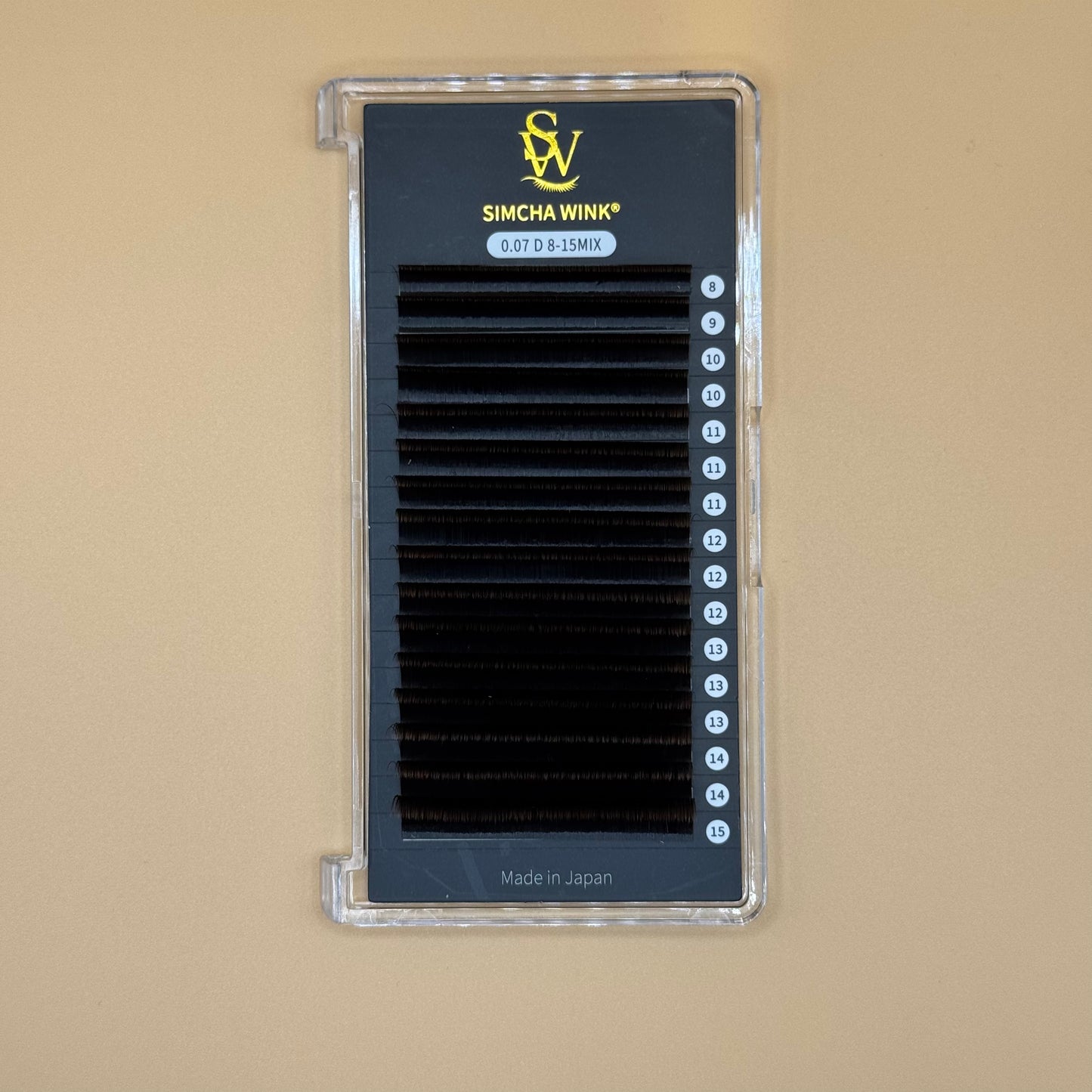 LUXE PRO - EASY FAN LASHES -  D CURL - WOODLAND