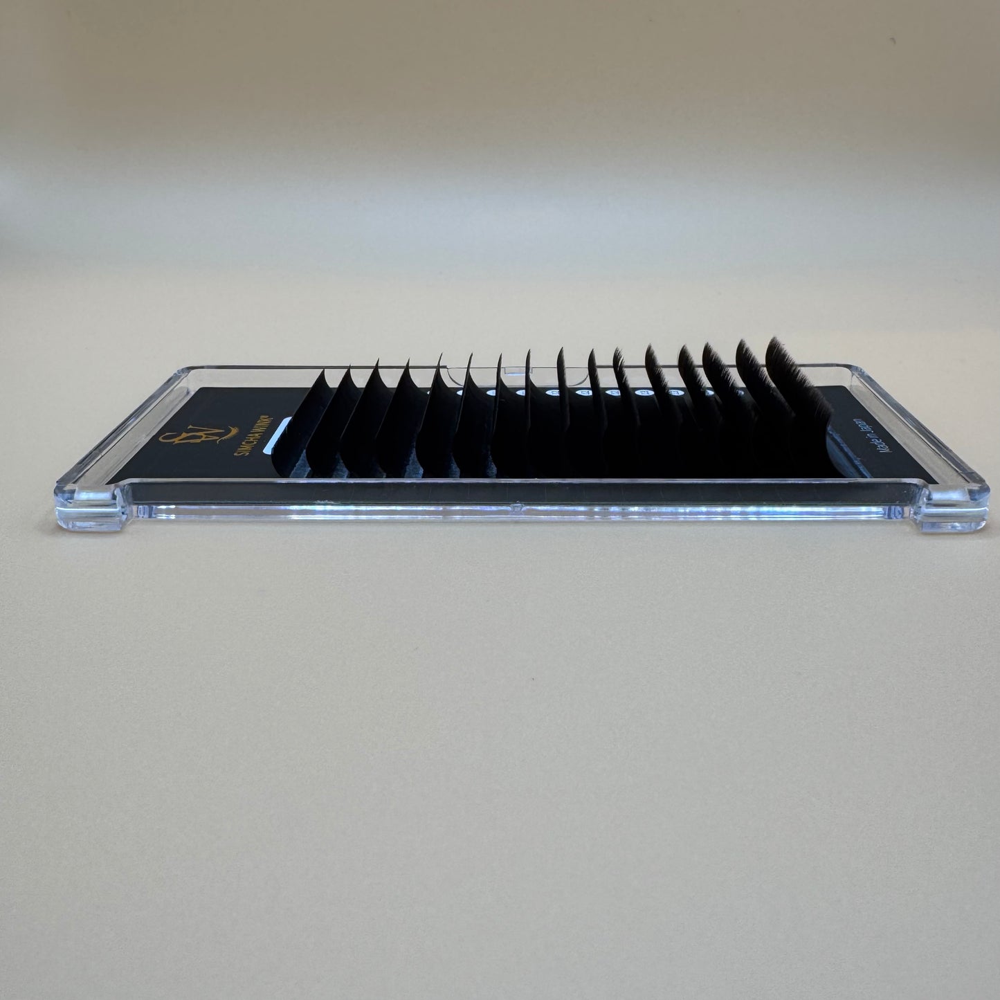 LUXE PRO - EASY FAN LASHES -  C CURL - MOCHA
