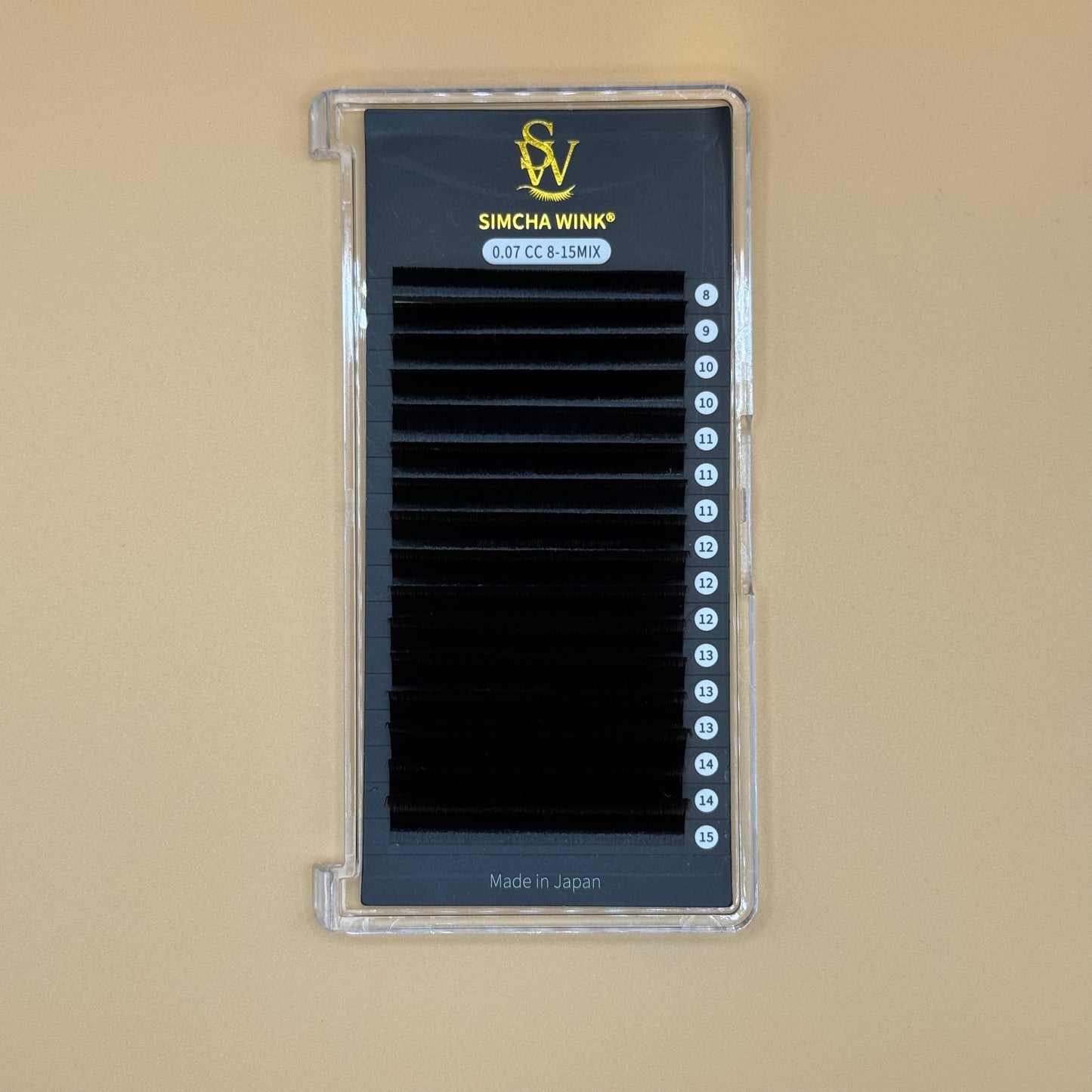 LUXE PRO - EASY FAN LASHES -  CC CURL - ESPRESSO