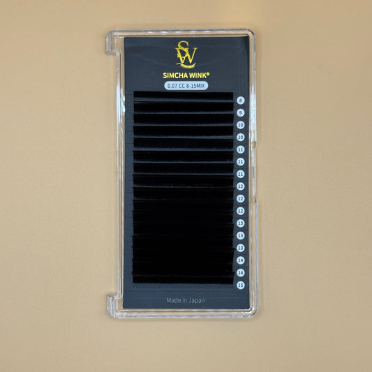 LUXE PRO - EASY FAN LASHES -  CC CURL - ESPRESSO