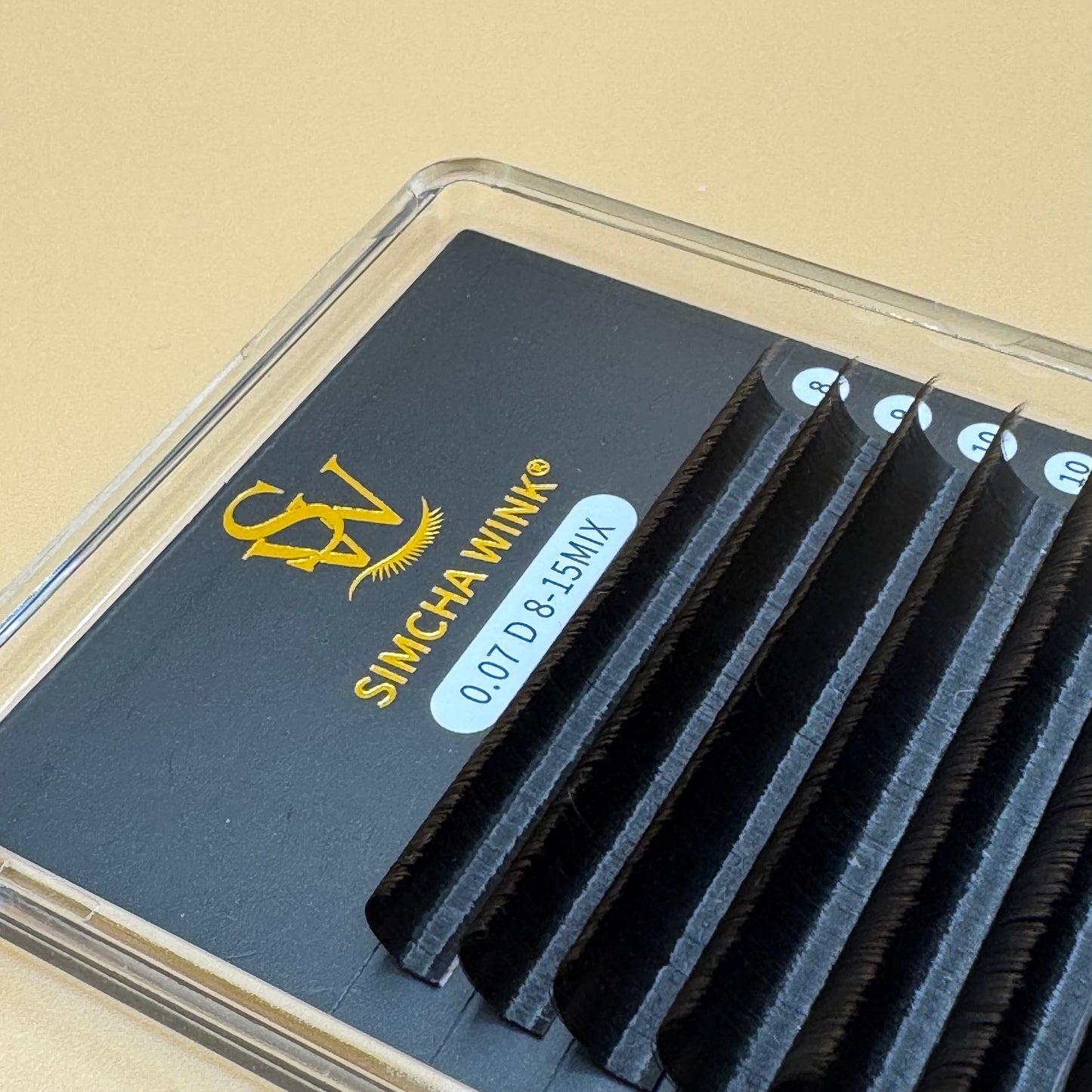 LUXE PRO - EASY FAN LASHES -  D CURL - ESPRESSO
