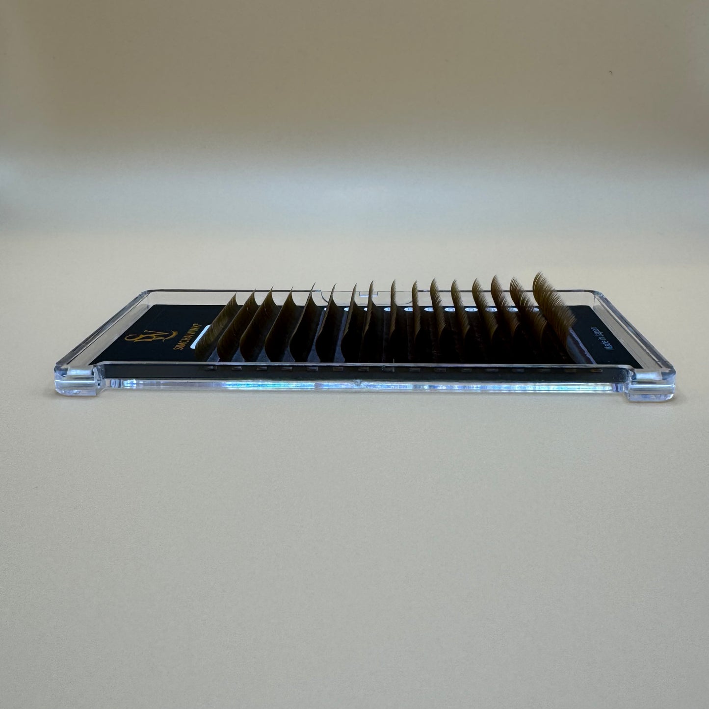 LUXE PRO - VOLUME LASHES -  CC CURL - HONEY
