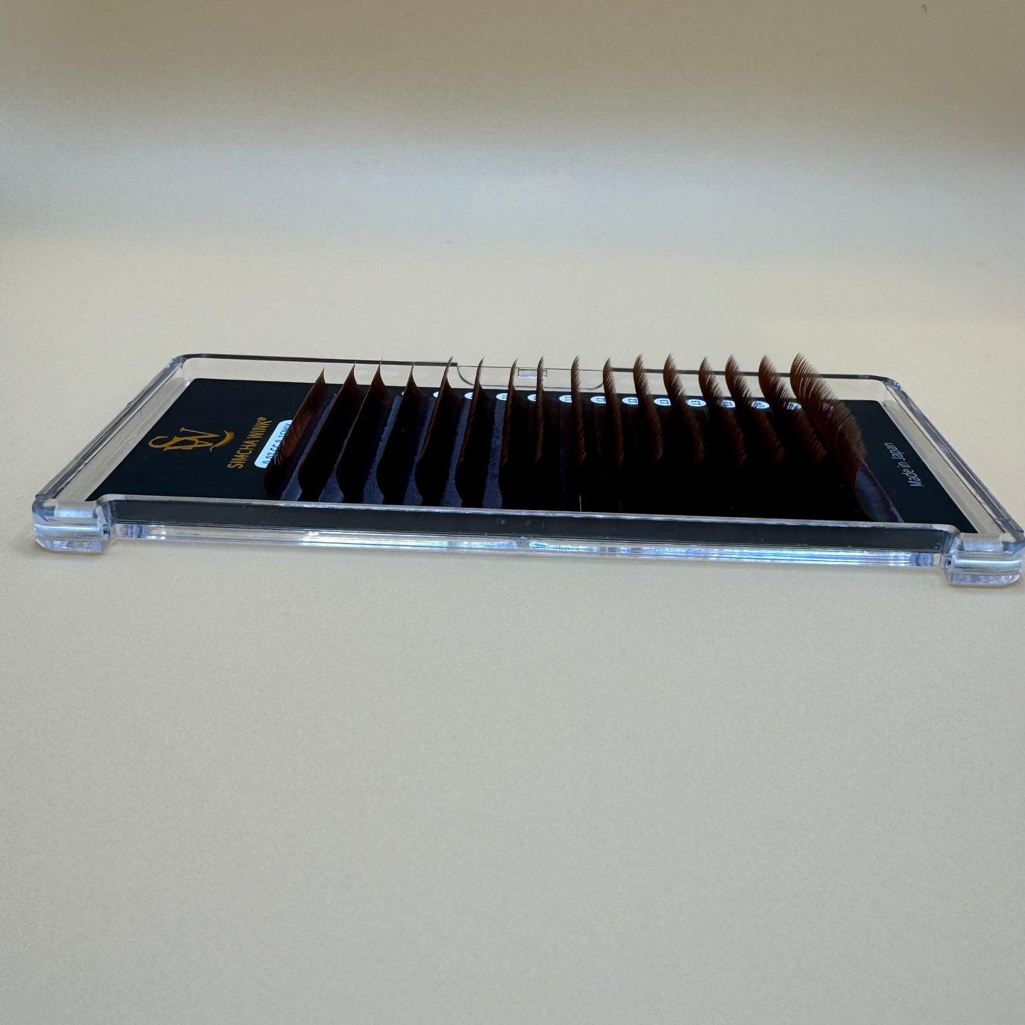 LUXE PRO - VOLUME LASHES -  CC CURL - RED OAK