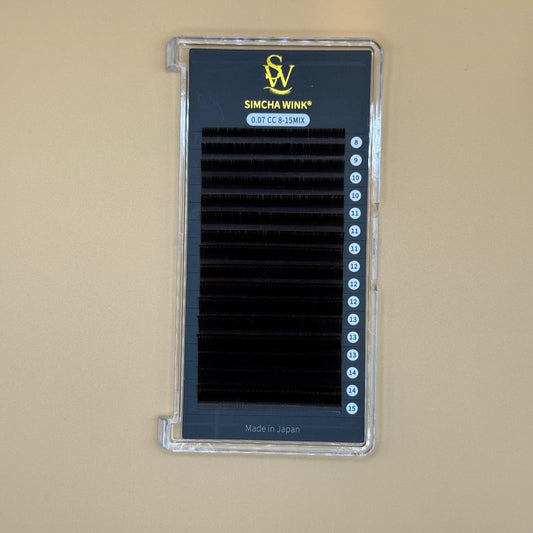 LUXE PRO - VOLUME LASHES -  CC CURL - WOODLAND