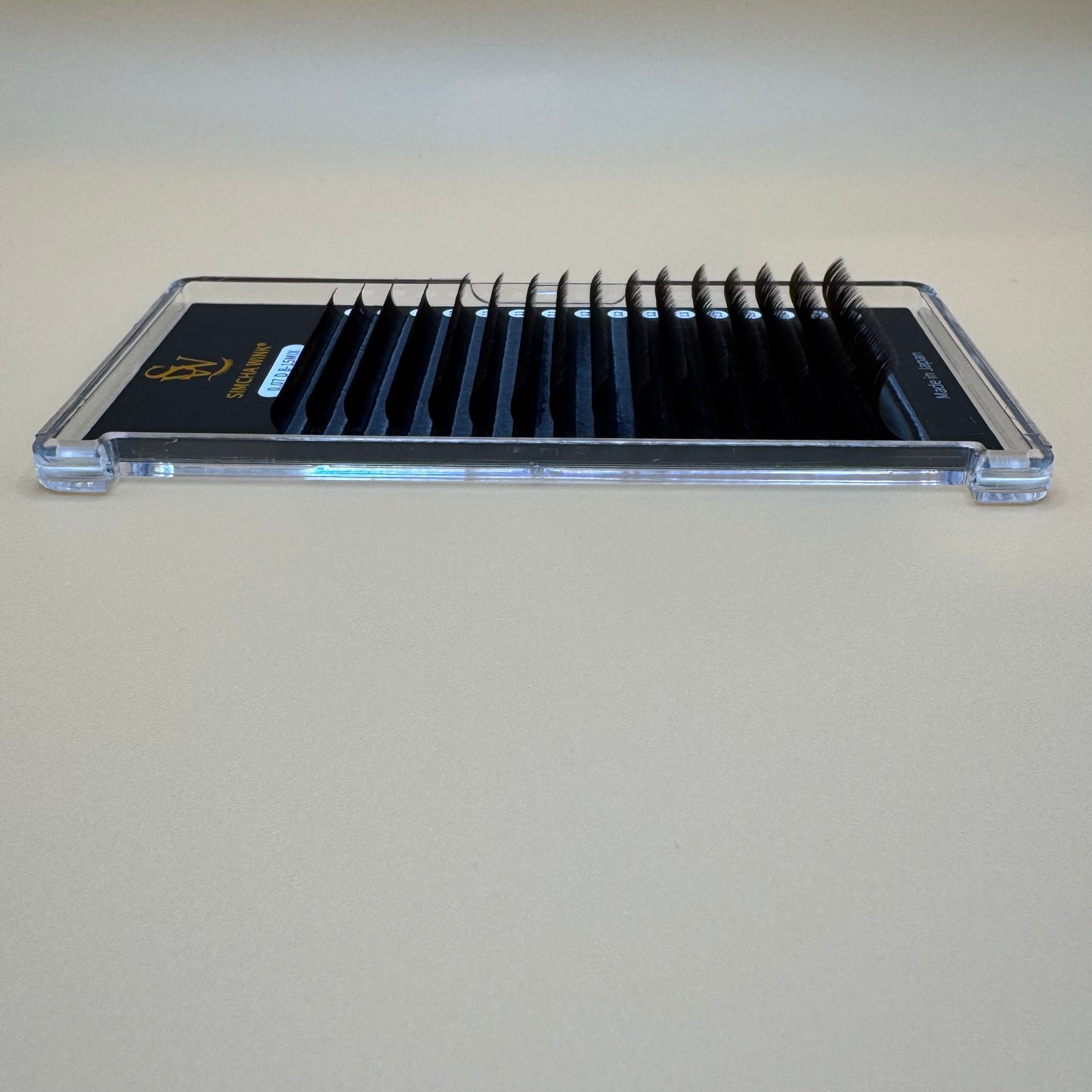 LUXE PRO - VOLUME LASHES -  D CURL - MOCHA