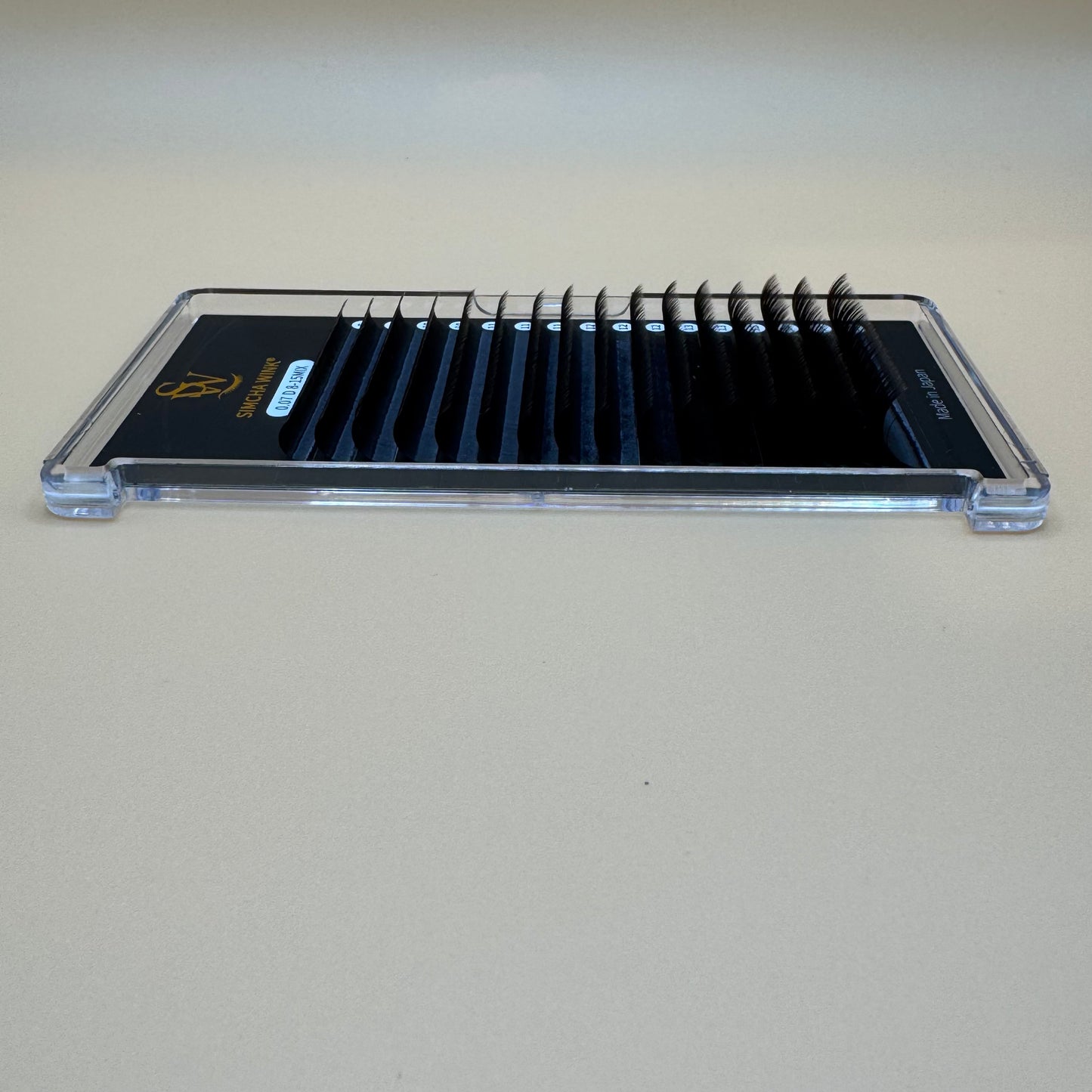 LUXE PRO - VOLUME LASHES -  D CURL - ESPRESSO